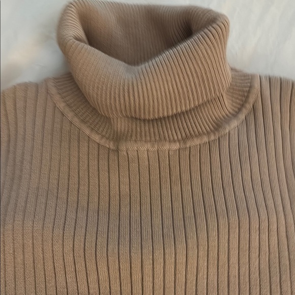 Tan Ribbed Turtleneck Bodysuit nwot from southern alternative boutique - Picture 3 of 5